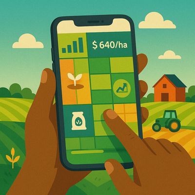 Field operations on a farm